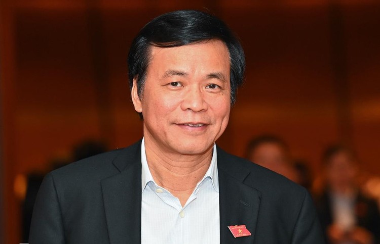 Tổng thư ký, Chủ nhiệm Văn phòng Quốc hội Nguyễn Hạnh Phúc. Ảnh: Giang Huy