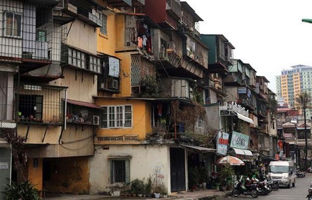 Cải tạo chung cư cũ quận Ba Đình được phép tăng tầng cao (ảnh minh họa).