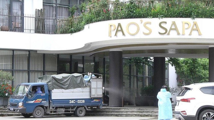 Khách sạn Pao’s Sapa Leisure, nơi chị P.T.T.H (Đà Nẵng) lưu trú từ ngày 30/4 – 2/5 khi đi du lịch tại Sa Pa