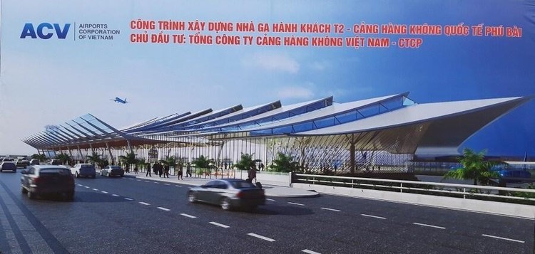 Phối cảnh Dự án Xây dựng nhà ga hành khách T2 - Cảng hàng không quốc tế Phú Bài