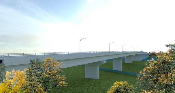 Phối cảnh dự án Cầu Thanh Nam