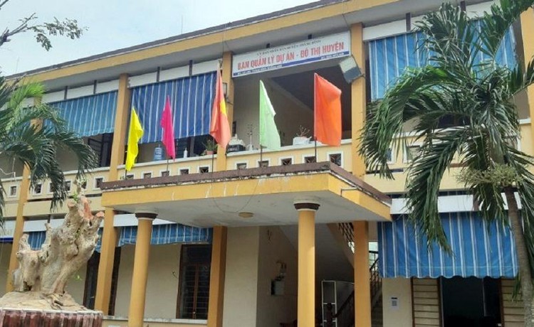 Trụ sở Ban Quản lý Dự án - Đô thị huyện Thăng Bình