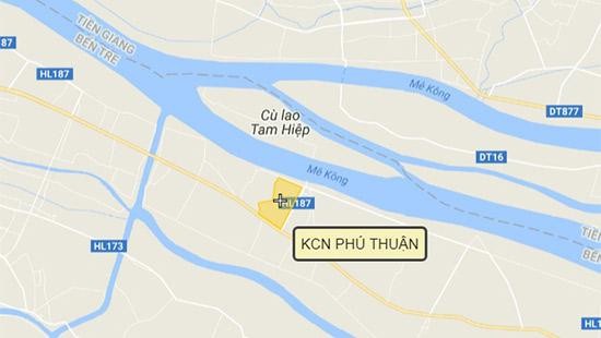 Tổng mức đầu tư xây dựng cơ sở hạ tầng KCN Phú Thuận - Bến Tre được tăng thêm hơn 1.200 tỷ đồng