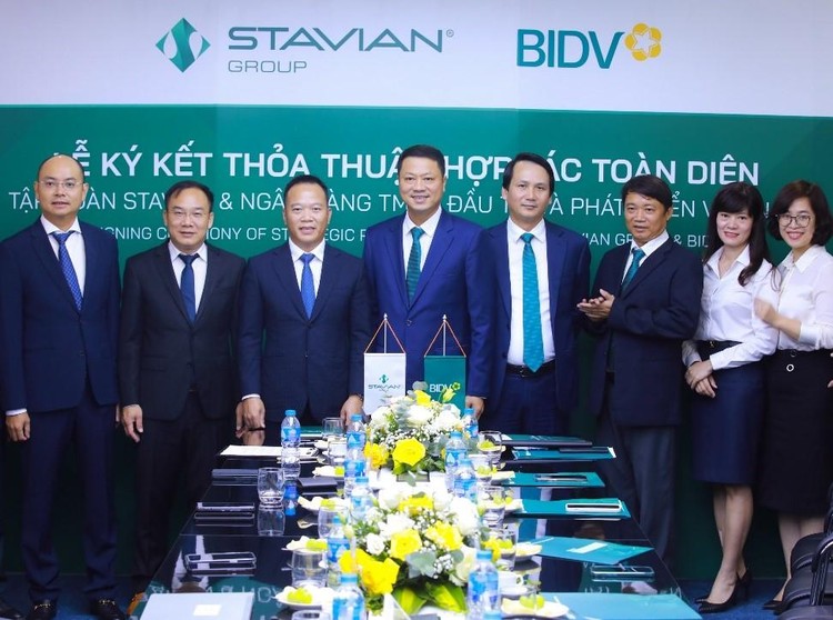 BIDV và Tập đoàn Stavian ký kết Thỏa thuận hợp tác toàn diện giai đoạn 2022 – 2027