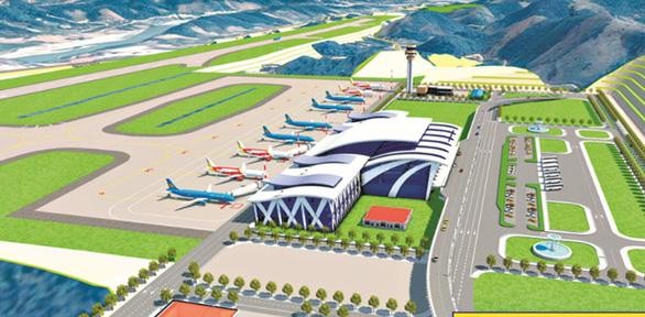Phối cảnh dự kiến của sân bay Sa Pa. Nguồn: Báo Lào Cai
