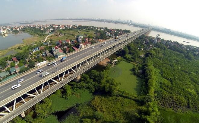 Cầu Thăng Long được sửa chữa, thông xe vào đầu năm 2021