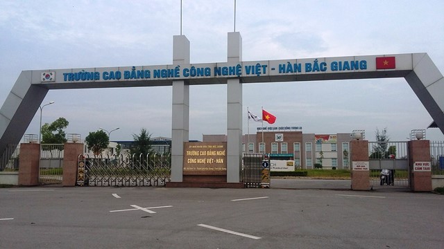 Trường Cao đẳng nghề Công nghệ Việt - Hàn Bắc Giang. Ảnh chỉ mang tính minh họa. Nguồn Internet