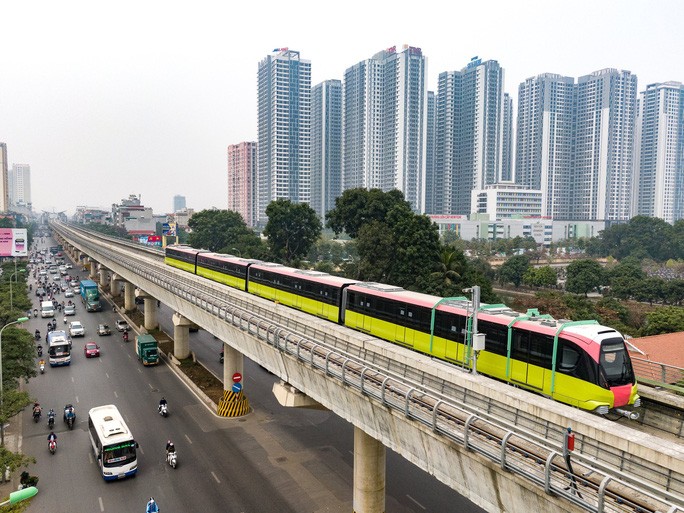 Nghiên cứu đầu tư tuyến đường sắt đô thị kết nối Hà Nội với 4 tỉnh. Ảnh minh họa