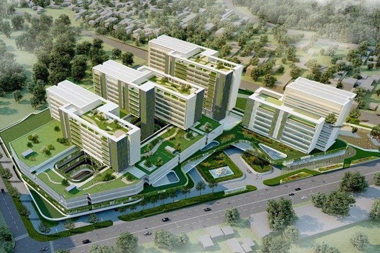 Phối cảnh Dự án Xây dựng mới Bệnh viện Đa khoa khu vực Thủ Đức