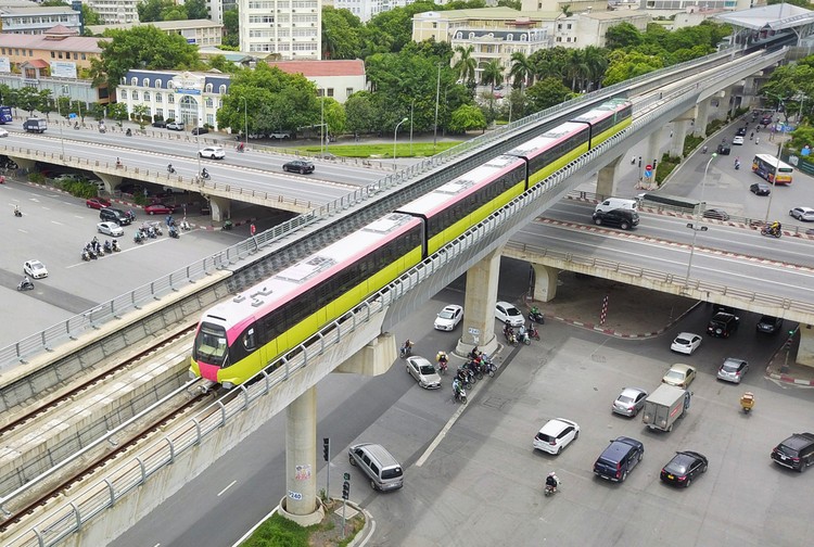 Lùi tiến độ Tuyến đường sắt đô thị Nhổn - ga Hà Nội sang tháng 8/2023. Ảnh: Internet