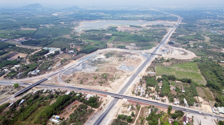 Nút giao cao tốc Phan Thiết - Dầu Giây với QL1A đoạn qua huyện Xuân Lộc, Đồng Nai. Ảnh chỉ mang tính minh họa. Nguồn Internet