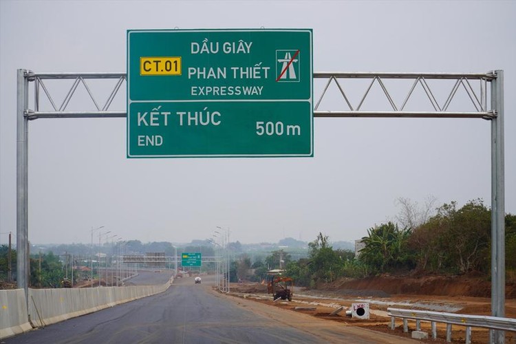 Cao tốc Phan Thiết - Dầu Giây. Ảnh: Internet