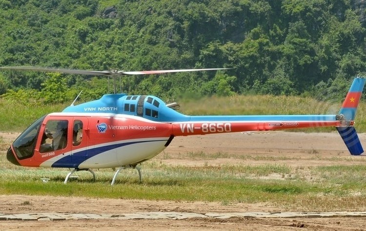 Trực thăng Bell 505 mang số hiệu VN-8650 