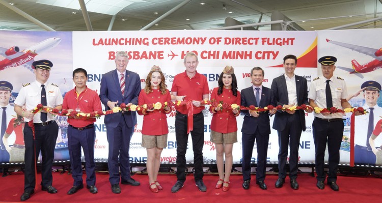 Đường bay đầu tiên kết nối Việt Nam với bang Queensland chính thức khai trương ngày 16/6.