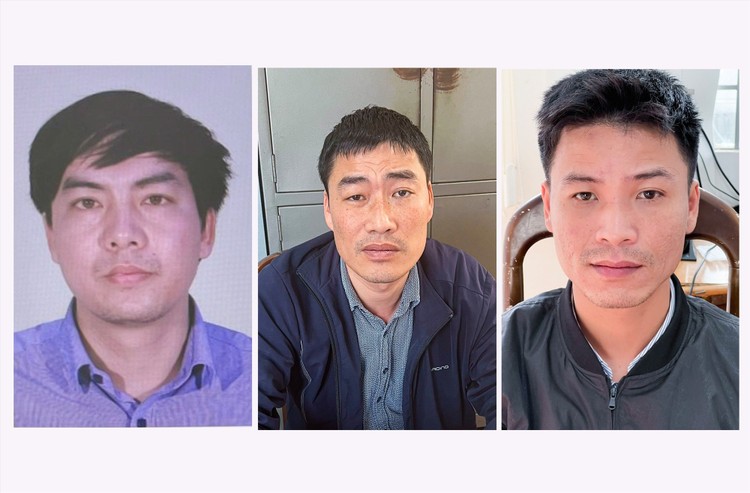 Các đối tượng Lê Văn Sáng, Đỗ Ngọc Châu và Trần Văn Chương bị khởi tố, bắt tạm giam