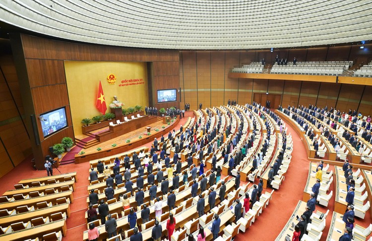 Kỳ họp thứ 6 Quốc hội khóa XV sẽ xem xét, cho ý kiến về 8 dự án luật Ảnh minh họa: Nam An