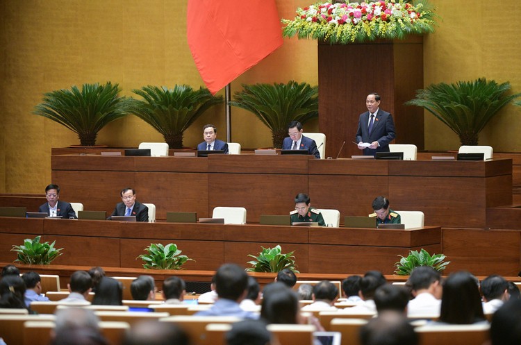 Phó Chủ tịch Quốc hội Trần Quang Phương kết luận nội dung thảo luận