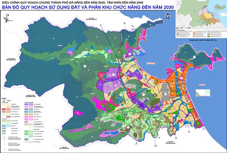 Bản đồ Quy hoạch thành phố Đà Nẵng