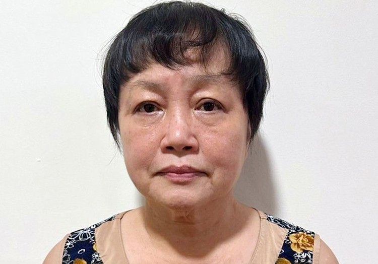 Bà Trần Thị Bình Minh, nguyên Phó Giám đốc Sở Kế hoạch và Đầu tư TP.HCM. Ảnh: Bộ Công an