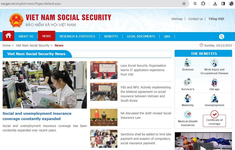 Truyền tải thông tin về chính sách an sinh xã hội của Việt Nam qua phiên bản tiếng Anh