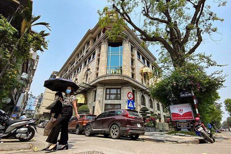 Trụ sở Tập đoàn Tân Hoàng Minh ở 24 Quang Trung, Hà Nội.