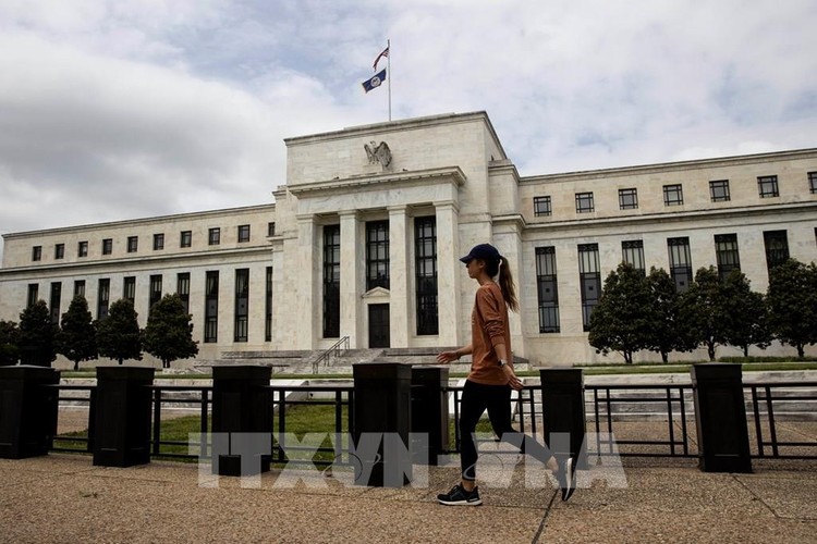 Trụ sở Ngân hàng dự trữ liên bang Mỹ (FED) tại Washington D.C., ngày 21/5/2020. Ảnh: THX/ TTXVN