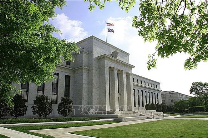Trụ sở Cục dự trữ Liên bang Mỹ (Fed) tại Washington DC. Ảnh: AFP/TTXVN