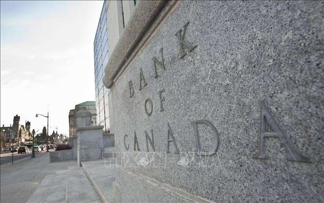 Trụ sở Ngân hàng trung ương Canada. Ảnh: AFP/TTXVN