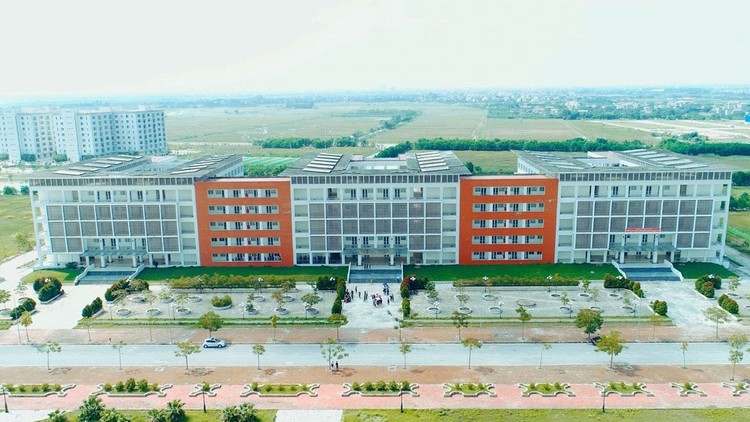 Công ty TNHH Minh Phương trúng 10 gói thầu lớn nhất tại Dự án Khu đại học Phố Hiến (Hưng Yên) với tổng giá hơn 393 tỷ đồng. Ảnh: Minh Thuận