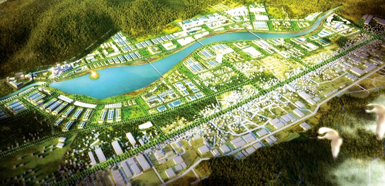 Dự án Khu đô thị Long Vân 3 có diện tích khoảng 38 ha, nằm tại phường Bùi Thị Xuân, TP. Quy Nhơn, tỉnh Bình Định. Ảnh: Long Vân