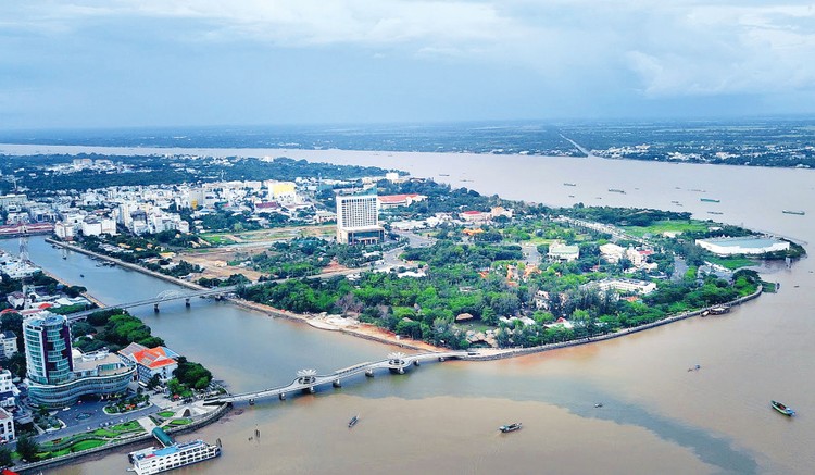 Quy hoạch tổng thể phát triển bền vững Đồng bằng sông Cửu Long đến năm 2030, tầm nhìn đến 2050 dự kiến được trình Chính phủ vào tháng 12. Ảnh: Lê Tiên