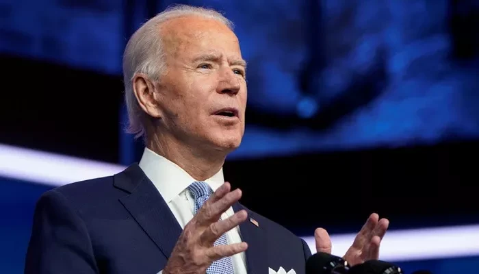 Ông Joe Biden phát biểu ngày 24/11 tại Delaware - Ảnh: Reuters.