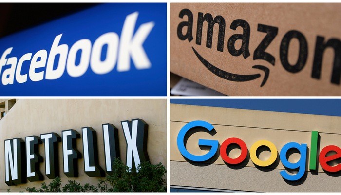 Chính phủ nhiều nước Đông Nam Á đang siết chặt thu thuế đối với các nền tảng số như Google, Netflix, Facebook, Amazon... - Ảnh: Nikkei Asia