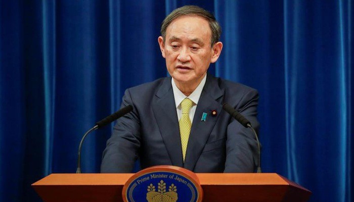 Thủ tướng Nhật Bản Yoshihide Suga - Ảnh: Reuters.