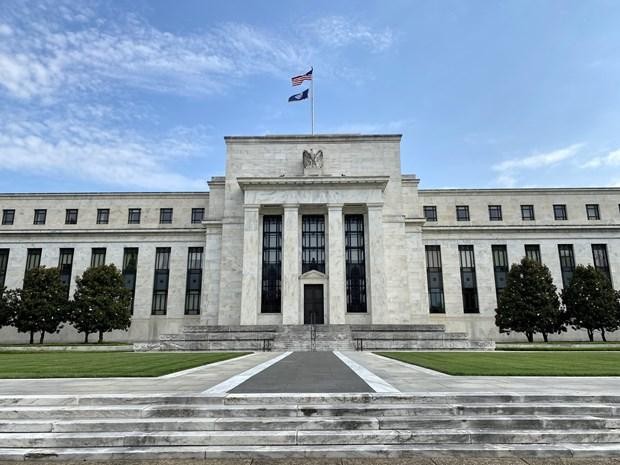 Trụ sở Ngân hàng Dự trữ liên bang Mỹ (Fed) tại Washington, DC. (Ảnh: AFP/TTXVN)
