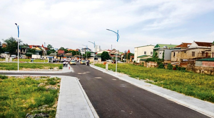 Dự án Xây dựng khu đô thị mới tại phường Đông Vĩnh và phường Cửa Nam, thành phố Vinh (Nghệ An) có tổng diện tích sử dụng đất 37,8 ha. Ảnh: Nguyễn Sách