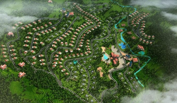 Dự án Khu đô thị sinh thái và vui chơi giải trí Viên Nam nằm trên địa bàn chiến lược, có nhiều tiềm năng phát triển của tỉnh Hòa Bình. Ảnh minh họa: NC st