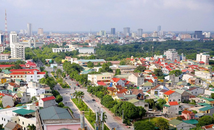 Dự án Khu đô thị tại xã Nghi Phú và Hưng Lộc, TP. Vinh, tỉnh Nghệ An có tổng diện tích 9,675 ha. Ảnh: Lâm Tùng