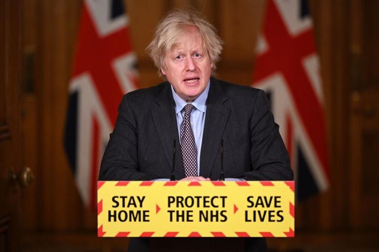 Thủ tướng Anh Boris Johnson - Ảnh: AP