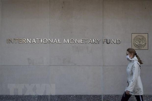 Trụ sở Quỹ Tiền tệ quốc tế ở Washington DC., Mỹ ngày 30/3/2021. (Ảnh: THX/TTXVN)