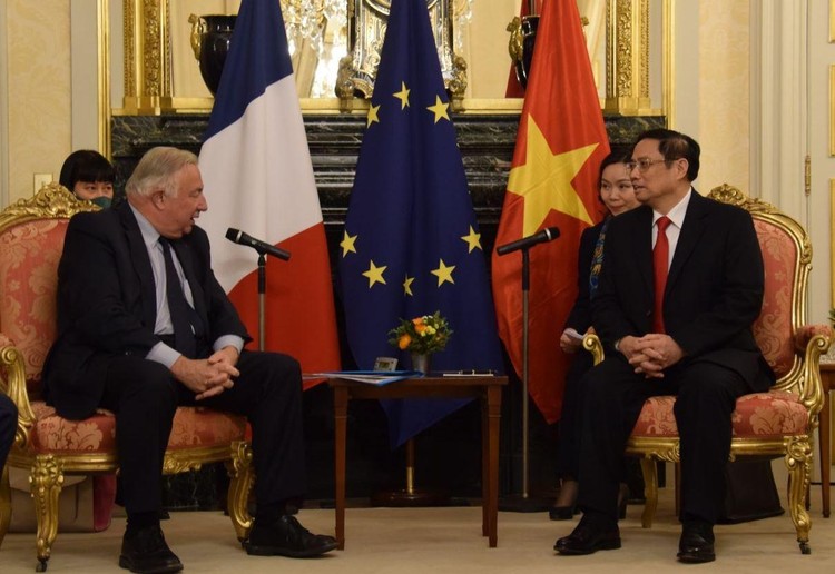 Thủ tướng Chính phủ Phạm Minh Chính gửi lời cảm ơn đến Chính phủ, Thượng viện và nhân dân Pháp đã hỗ trợ vaccine và trang thiết bị y tế cho Việt Nam thời gian qua