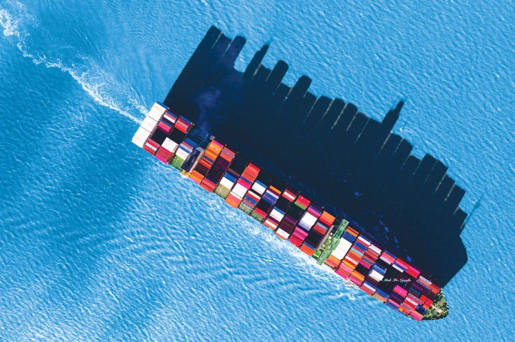 Vận tải biển là một trong những ngành được hưởng lợi lớn trong năm 2021. Ảnh: Nguyễn Trí