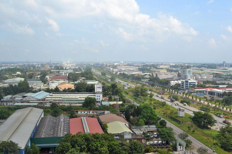 Khu công nghiệp Biên Hòa 1 nằm trong vùng lõi của đô thị Biên Hòa và không còn phù hợp với sự phát triển đô thị, công nghiệp trong thời kỳ mới. Ảnh: Ngọc Tuấn