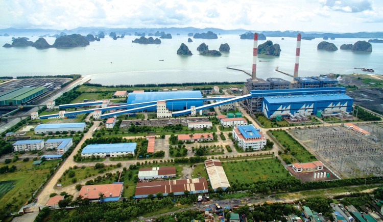 Nhà máy Nhiệt điện Cẩm Phả nằm bên vịnh Bái Tử Long nên công tác bảo vệ môi trường được quan tâm đặc biệt