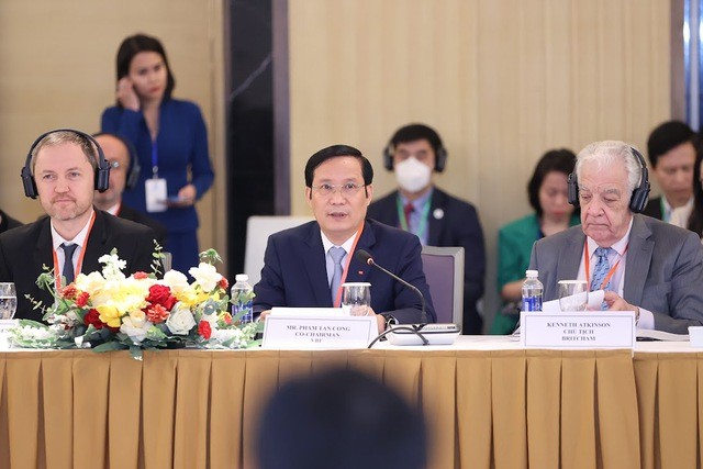 Ông Phạm Tấn Công - Chủ tịch Liên đoàn Thương mại và Công nghiệp Việt Nam (VCCI). Ảnh: VGP