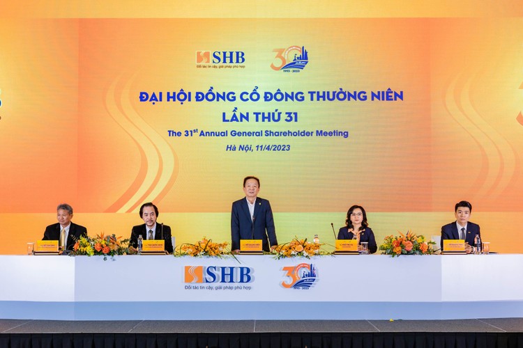 Ngân hàng TMCP Sài Gòn - Hà Nội tổ chức Đại hội đồng cổ đông thường niên 2023 ngày 11/4