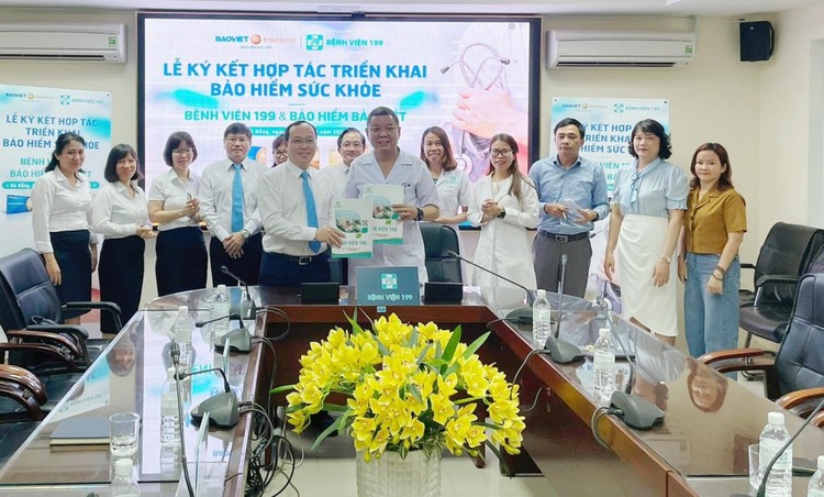 Bảo hiểm Bảo Việt ký kết hợp tác triển khai bảo hiểm sức khoẻ với Bệnh viện 199