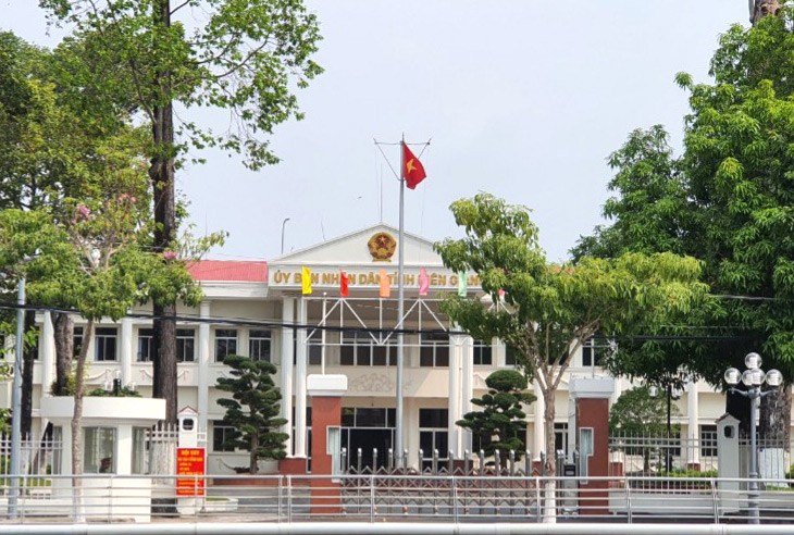 Gói thầu số 3 thuộc Dự án Đầu tư xây dựng công trình Văn phòng UBND tỉnh Kiên Giang có giá 9,2 tỷ đồng. Ảnh: Thạch Hãn