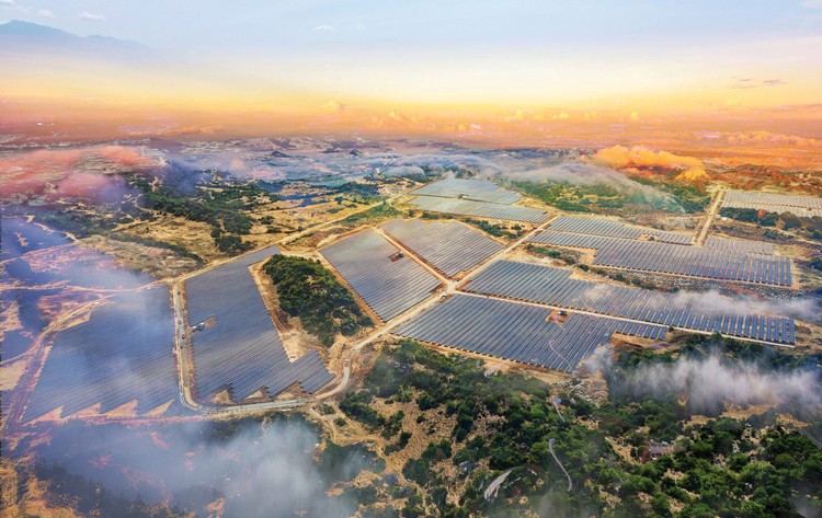Dự án Điện mặt trời Phước Thái tại Ninh Thuận do Tập đoàn Điện lực Việt Nam làm chủ đầu tư