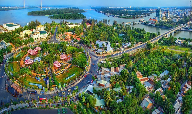 Đến năm 2050, Cần Thơ là thành phố sinh thái, văn minh, hiện đại mang đậm bản sắc sông nước vùng Đồng bằng sông Cửu Long. Ảnh Internet